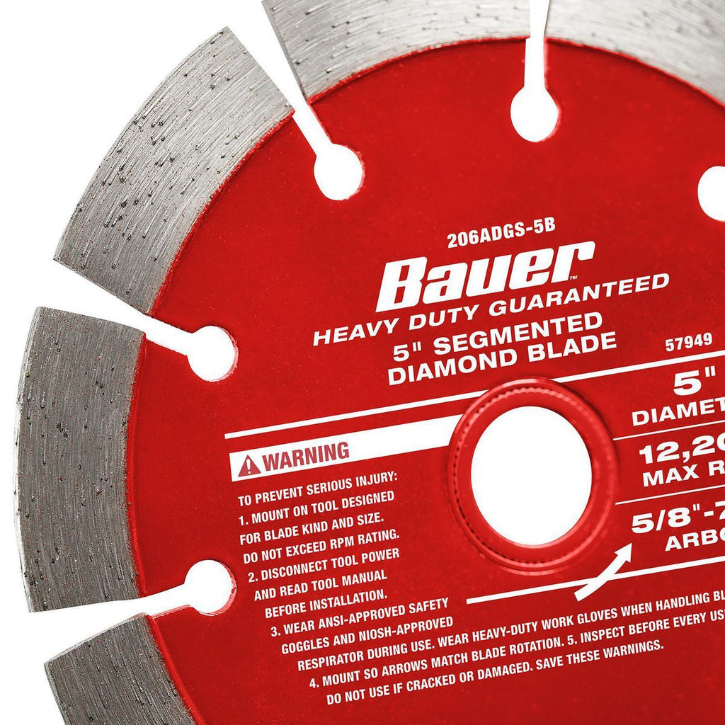 5 in. Segmented Rim Diamond Saw Blade M95329