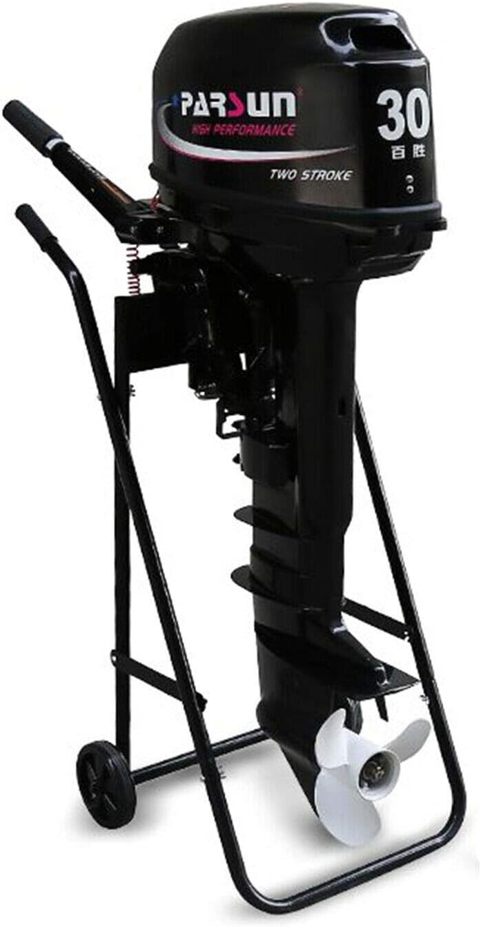 Foldable Outboard Motor Trolley Stand, Heavy-Duty, UP-to 70KG V775845