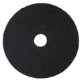 21-Inch Black Floor Pads W509