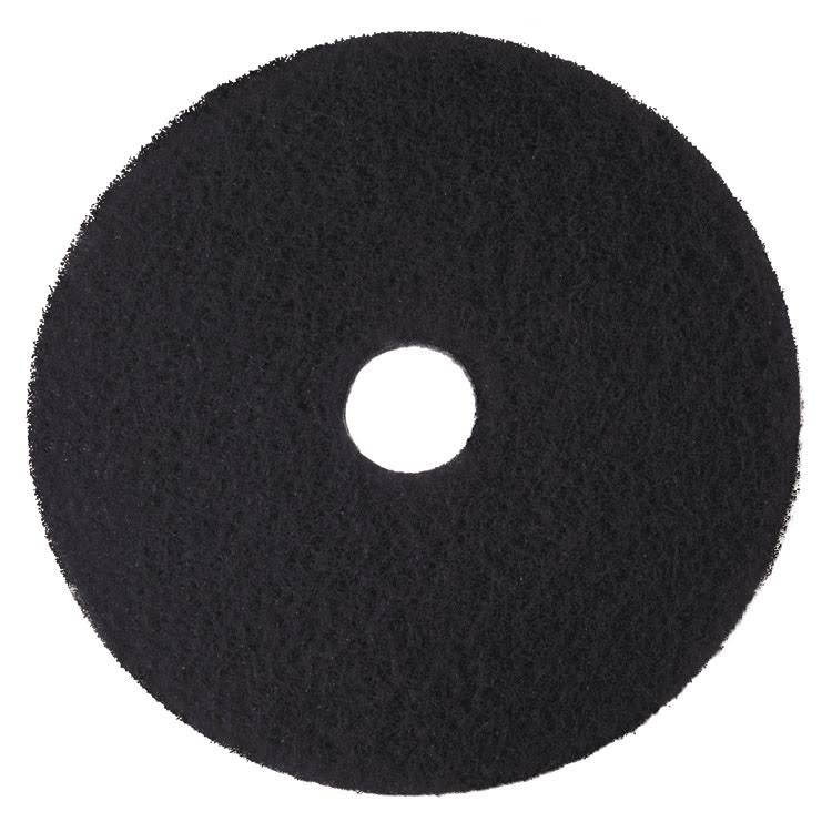 21-Inch Black Floor Pads W509