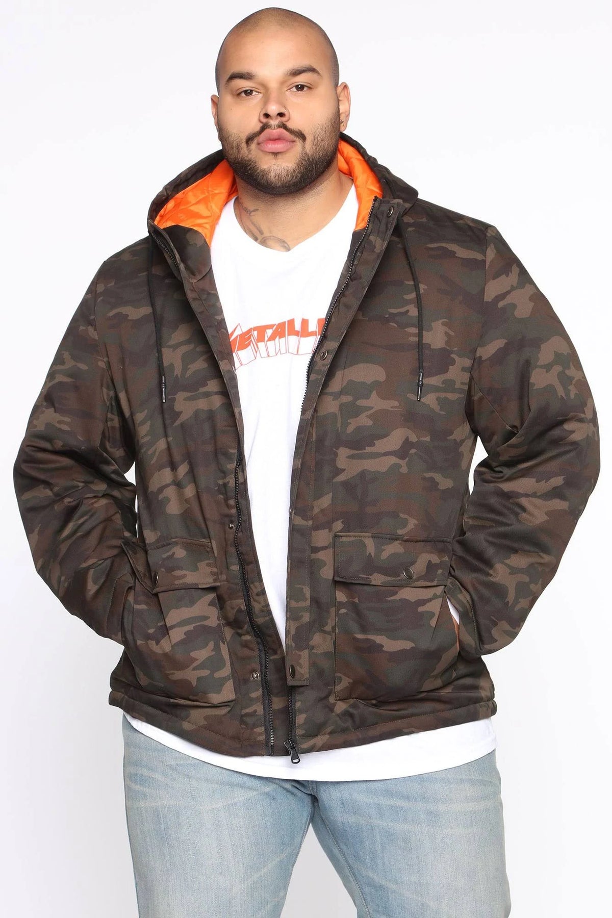 Camouflage Jacket Size Small C853