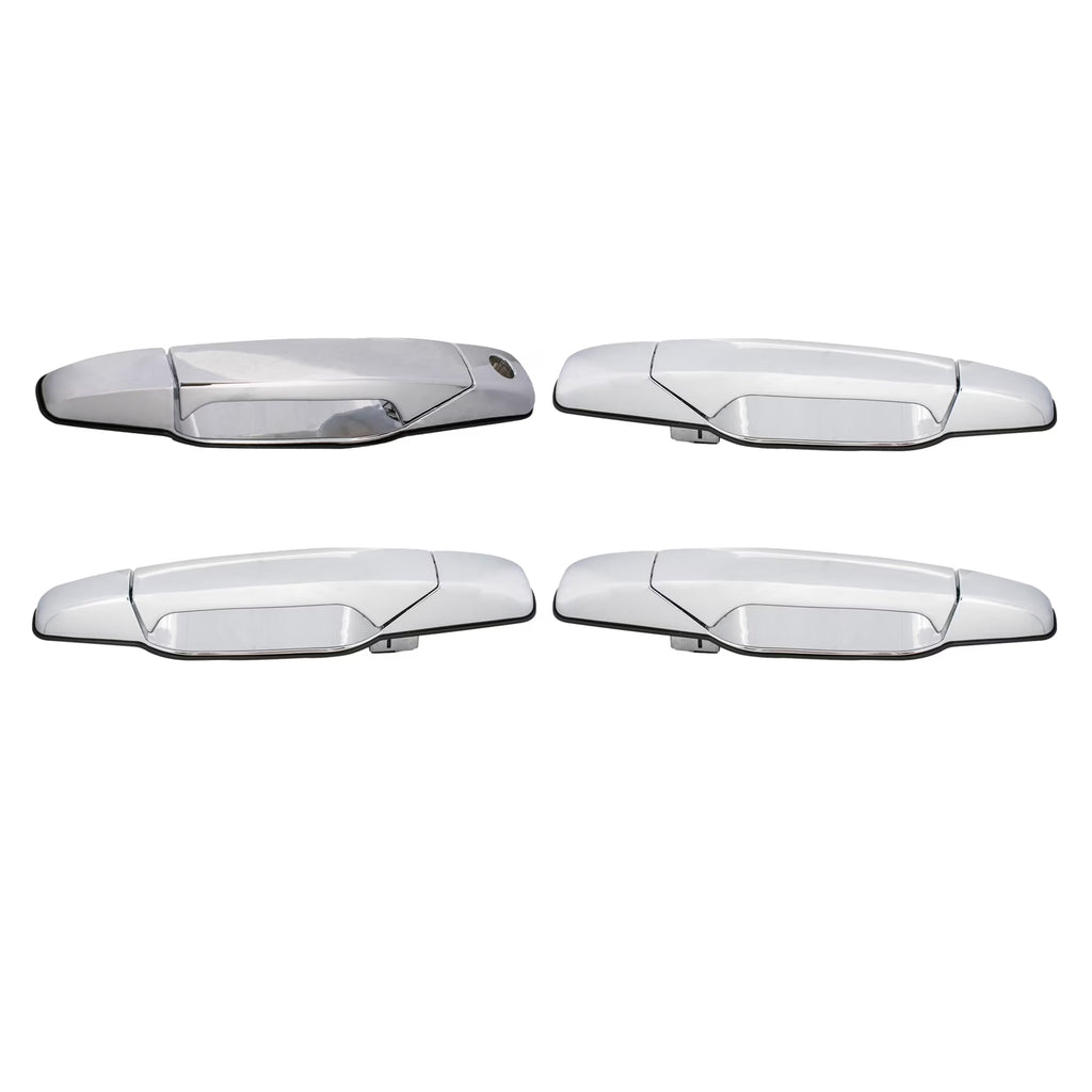 4pc Chrome Exterior Door Handle V606342
