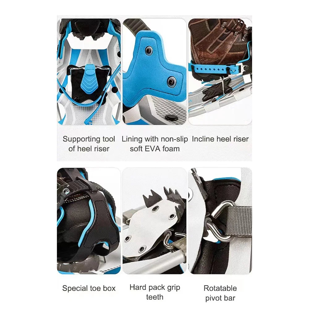 Lightweight Aluminum Alloy Snowshoes Set L940034