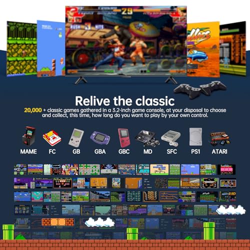 Retro Gaming Console 4k 64GB M761333
