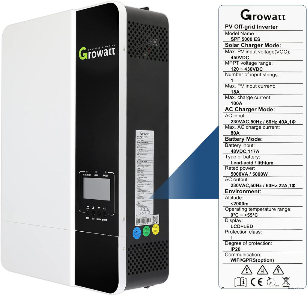 5000W Solar Inverter with MPPT Charge Controller K99077