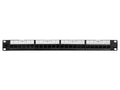Cat6 1U Patch Panel with 24 Ports A111