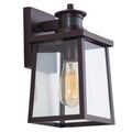 Motion Sensor Outdoor Wall Light in Oil Rubbed Bronze T911