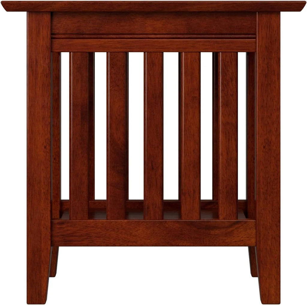 Walnut Chair Side Table O38681