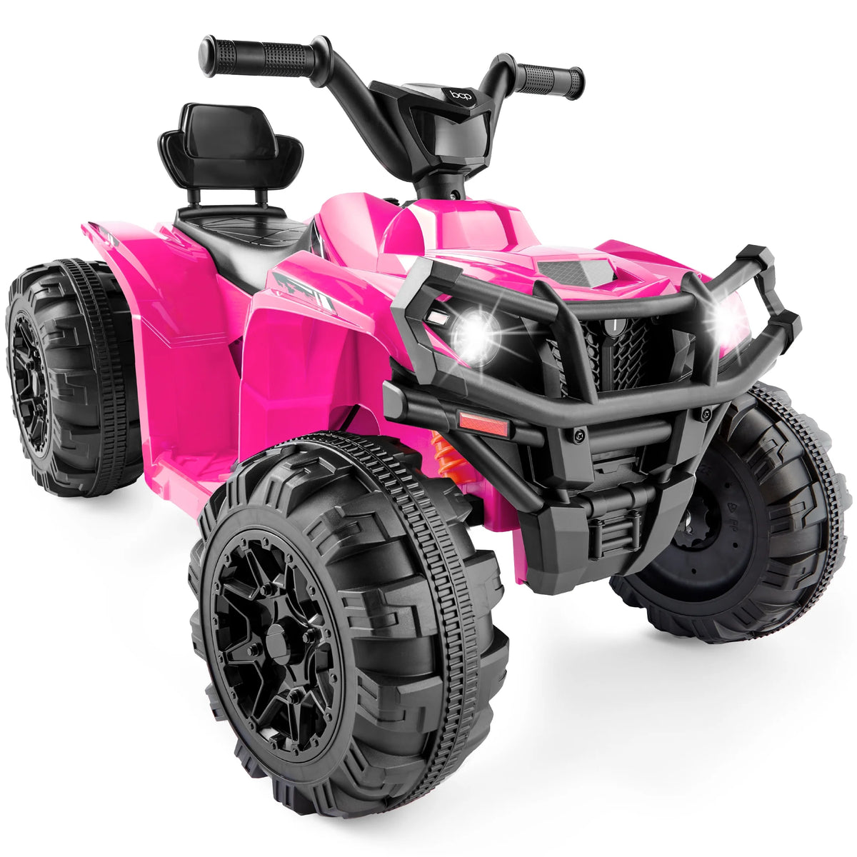12V Kids Ride-On ATV Quad with LED Lights, Black U288