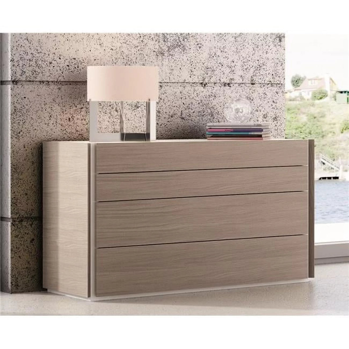 Wenge Light Grey Dresser M631