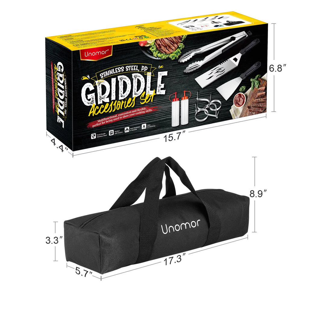 Stainless Steel Griddle Grill Tools Set R590837