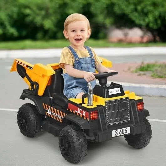 12V Battery Kids Ride on Dump Truck with Electric Bucket U67343