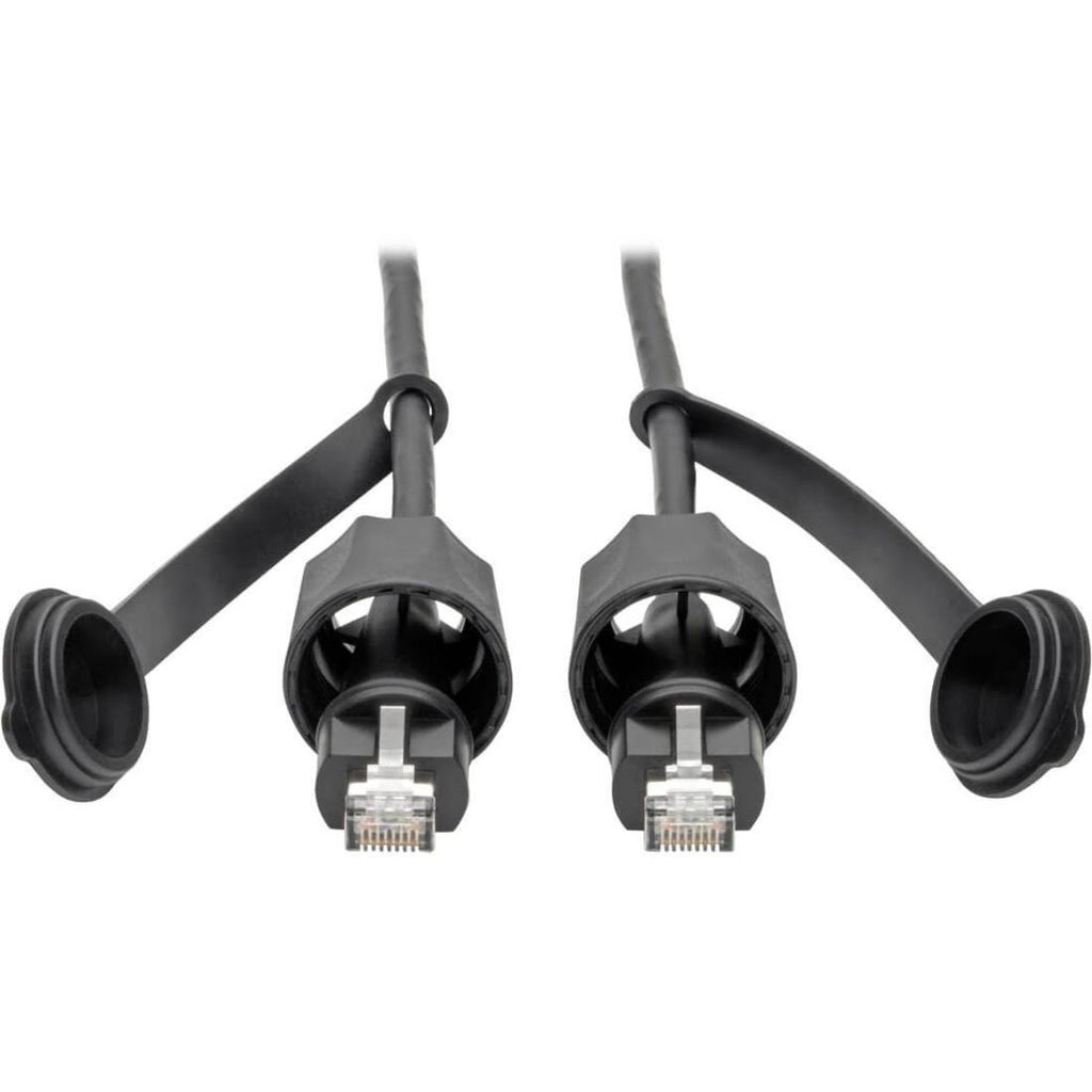 Black 49 ft CAT 5e/6 STP Patch Cable U55596