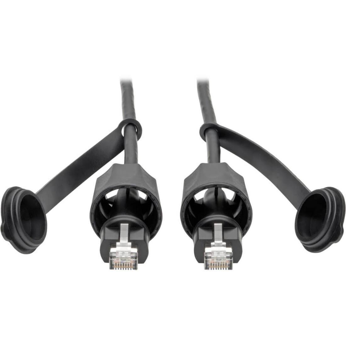 Black 49 ft CAT 5e/6 STP Patch Cable U55596