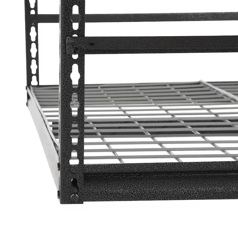 Heavy-Duty Steel Storage Ceiling Rack with Wire Deck J139