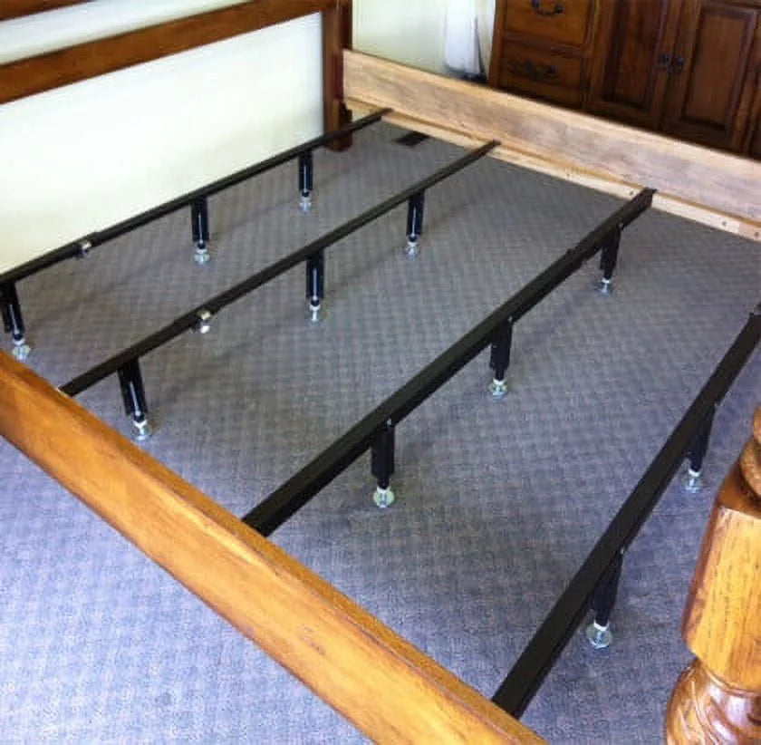 Heavy Duty Steel Bed Frame Center Support King Size V16004
