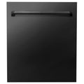 24 in. Top Control Dishwasher in Black Stainless Steel N58294