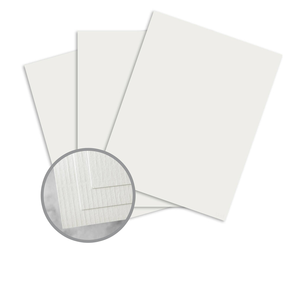 Antique Gray Paper - 8 1/2 x 11 in 24 lb Writing Imaging Laid Watermarked 500 per Ream F6423
