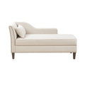 Ivory Accent Chaise B844