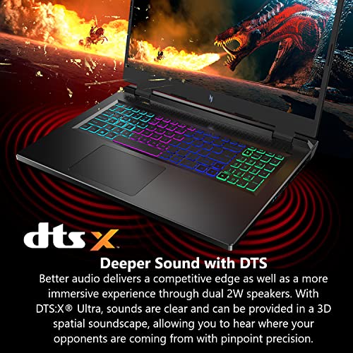 17.3" QHD 165Hz IPS Gaming Laptop with AMD Ryzen 7 7840HS, RTX 4060, 2TB SSD, 64GB RAM, Windows 11 Home D26325