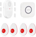 Wireless Caregiver Pager Emergency Alert System Call Button Q389