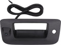 Replacement Tailgate Handle Trim Bezel with Backup Rear View Camera, Black, Pack of 2 C804940