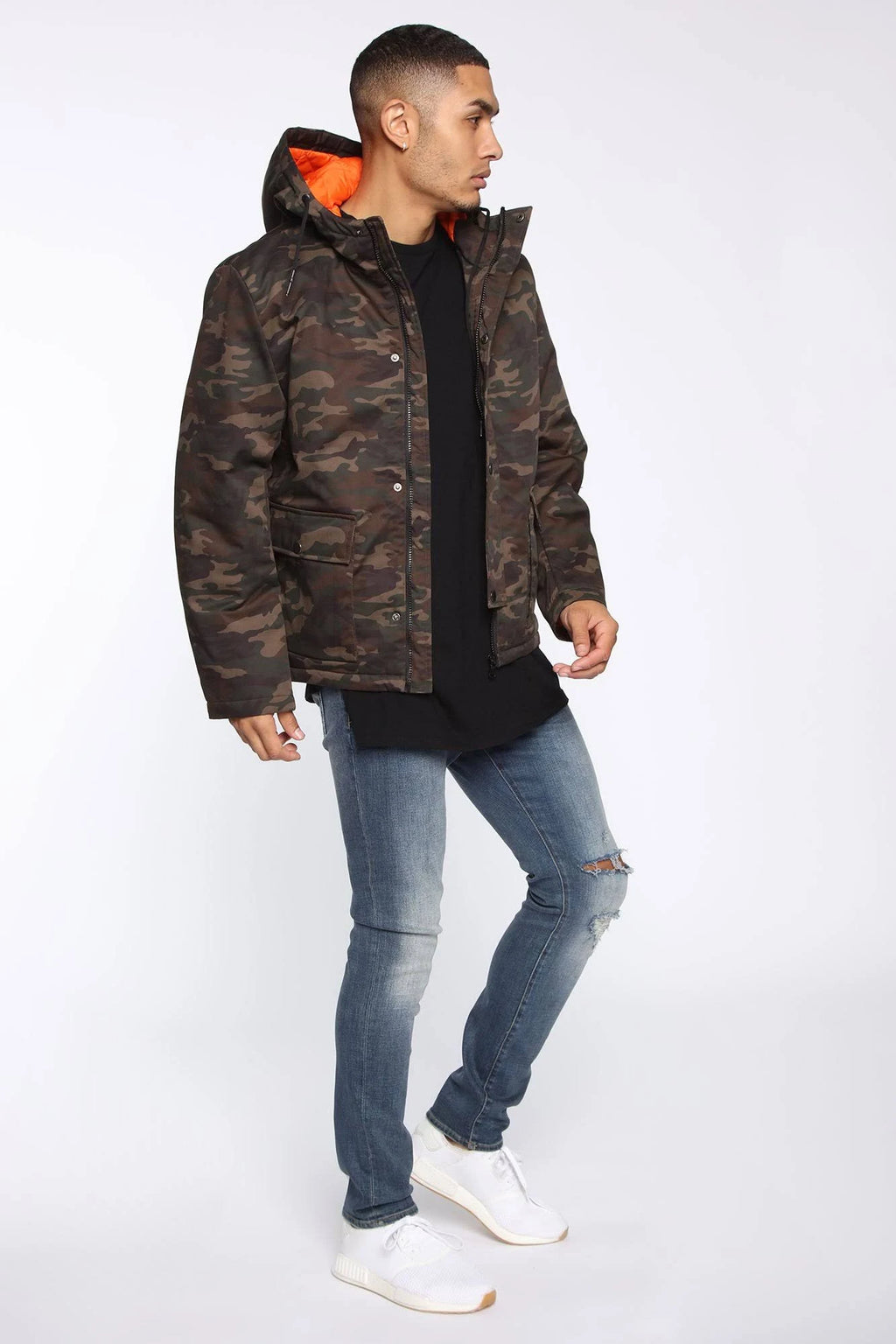 Camouflage Jacket Size Small C853