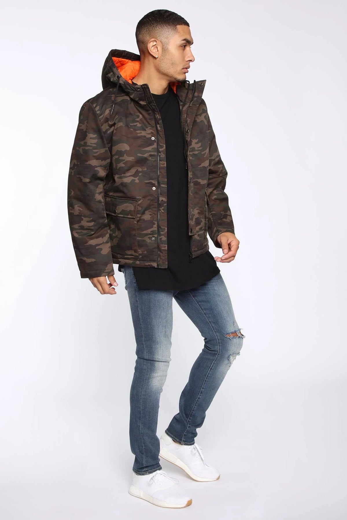 Camouflage Jacket Size Small C853