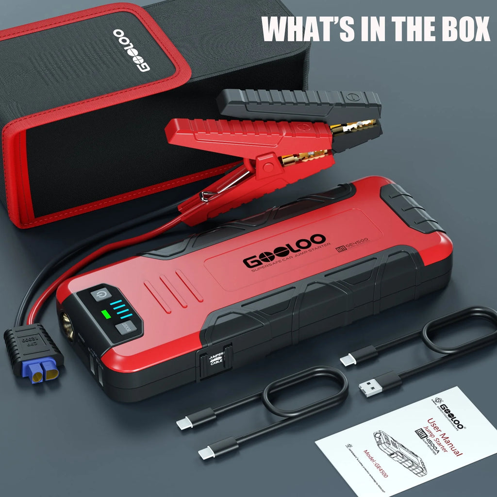 Car Battery Jump Starter with USB Quick Charge Z535552