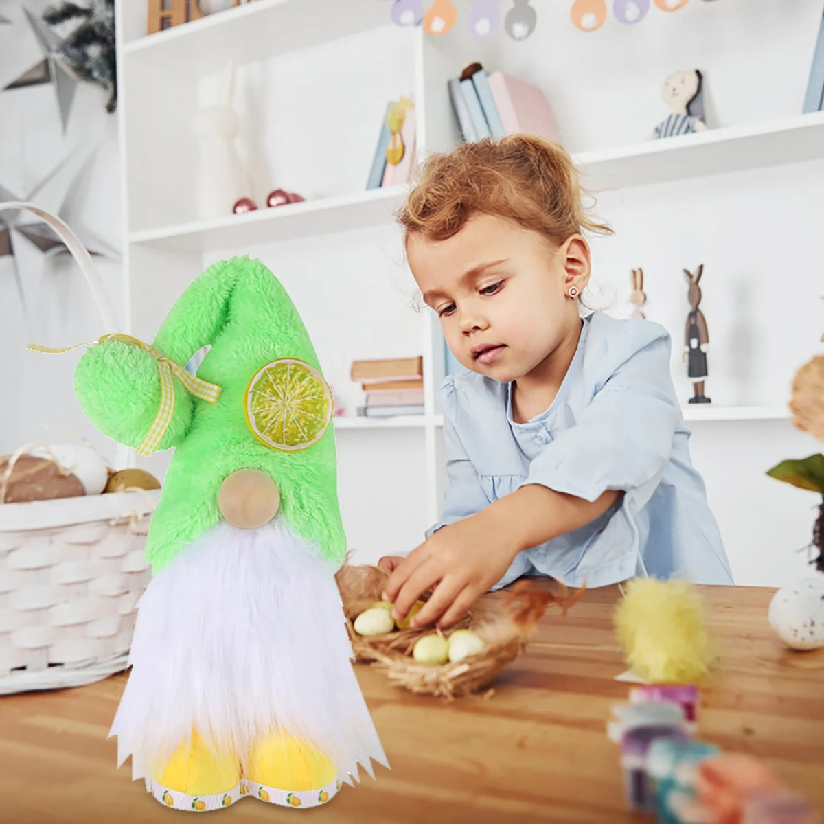 Plush Forest Elf Doll Home Decor W869