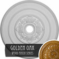 Traditional Golden Oak Finished Ceiling Medallion W637