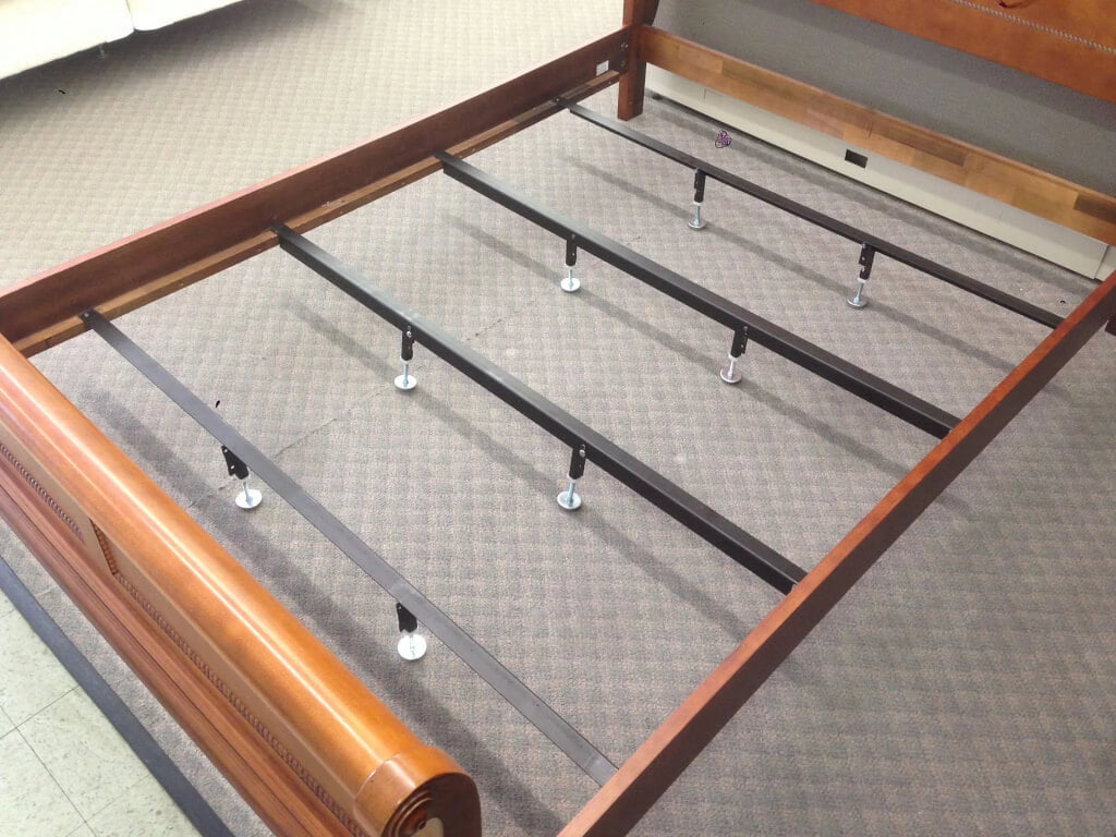 Heavy Duty Steel Bed Frame Center Support King Size V16004