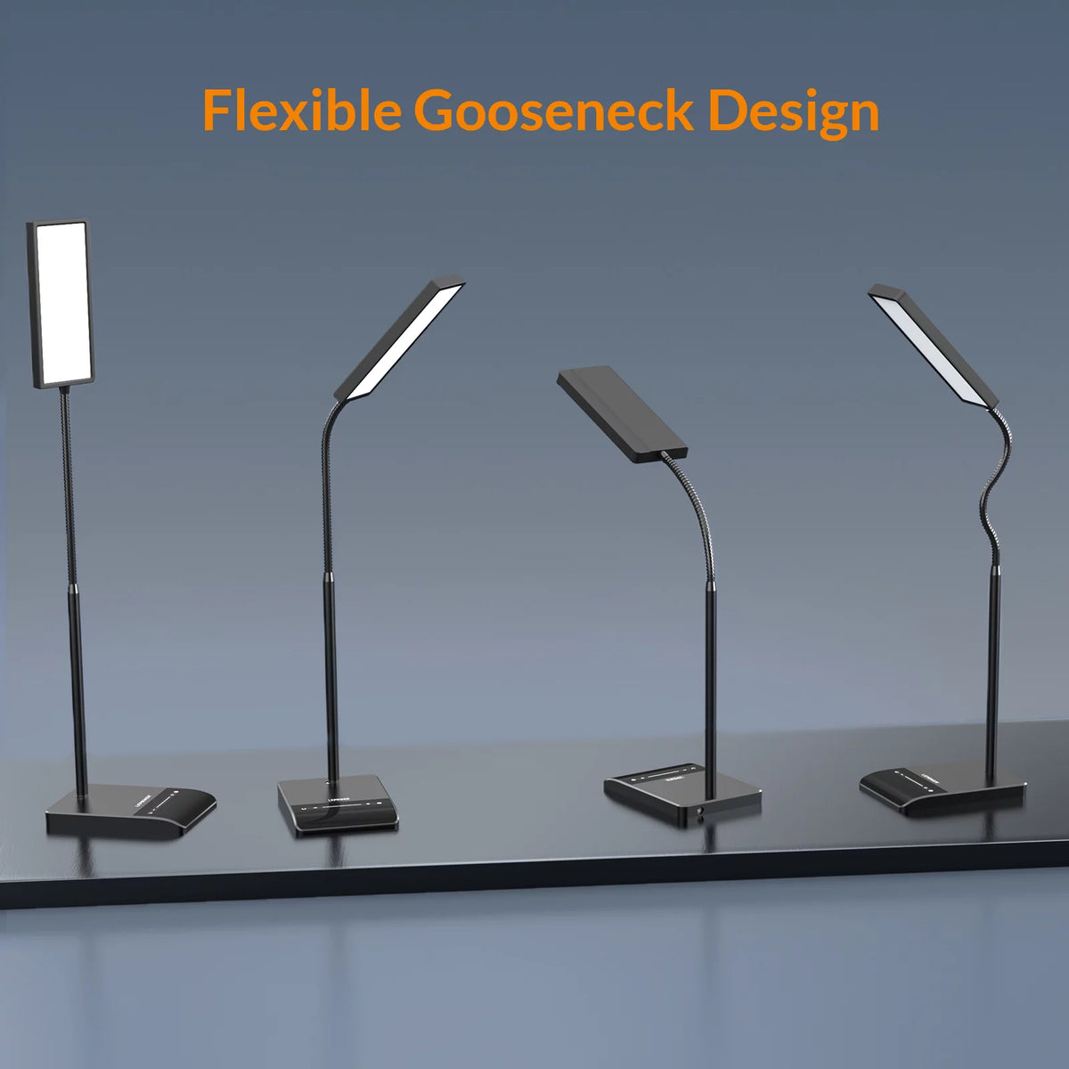 800LM 12W LED Desk Lamp with 50 Lighting Modes N879