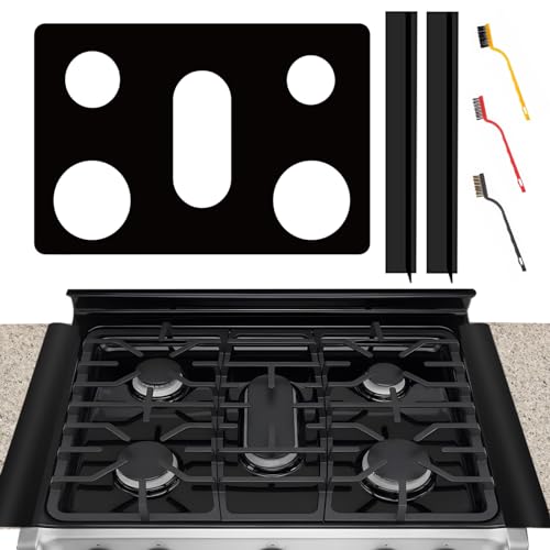 Reusable Non-Stick Stove Top Cover Guard With 2PCS Stove Gap Covers J15257
