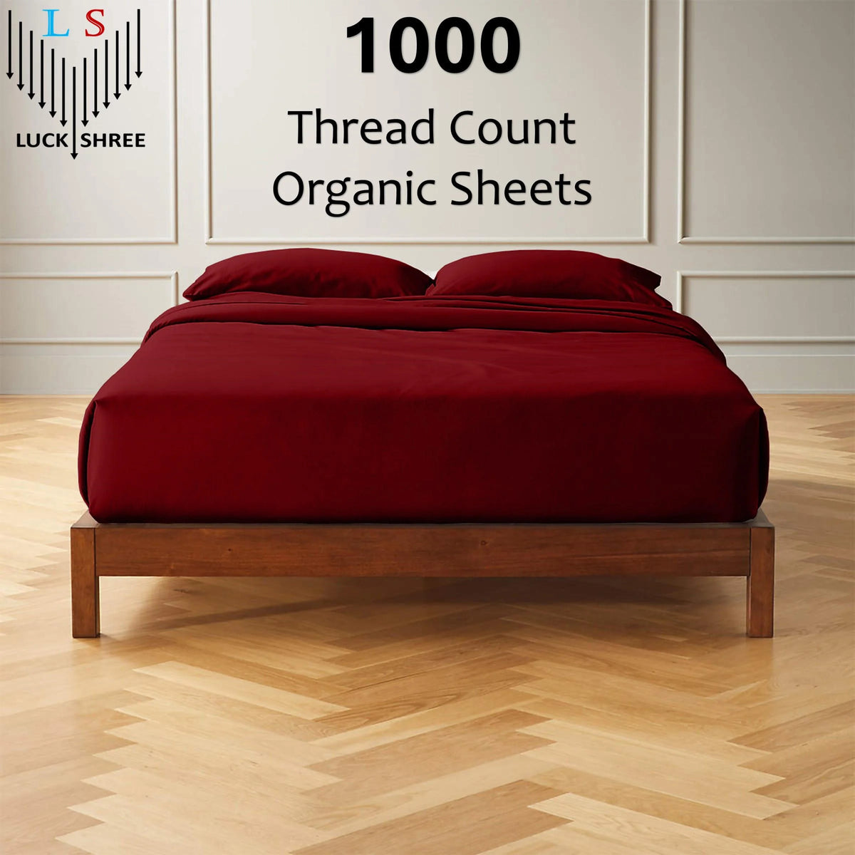 Queen XL Size Organic Cotton Sheet Set X5141
