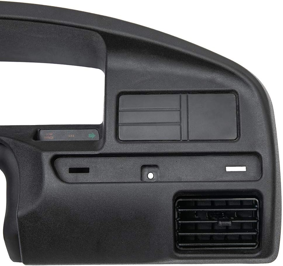 Dash Instrument Cluster Panel Bezel Compatible with Ford F150 F250 F350 Super Duty 1994-1997 Pack of 2 E3146
