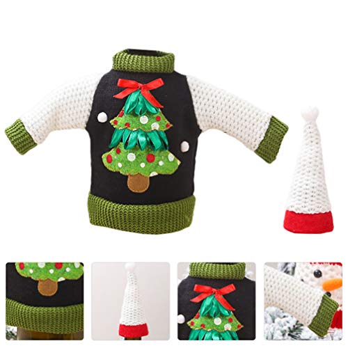 Christmas Wine Bottle Covers with Hat Y251