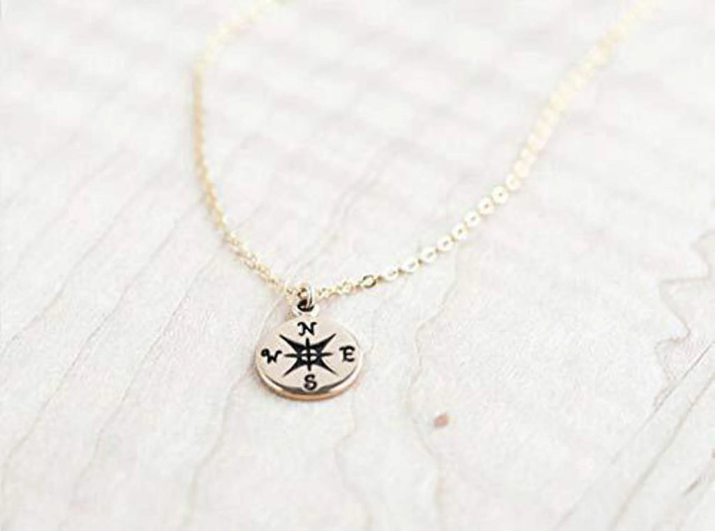 1/2 Inch Gold Charm Necklace C3787
