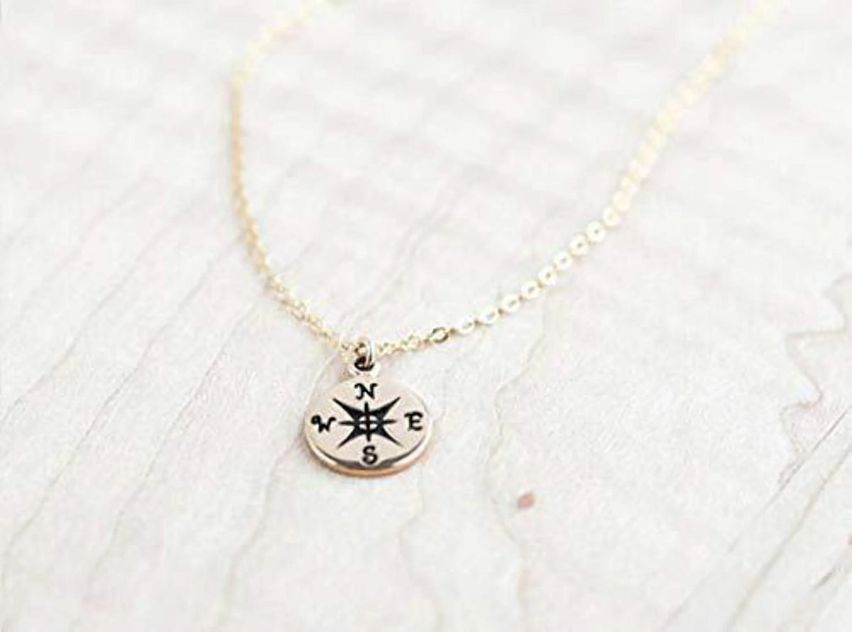 1/2 Inch Gold Charm Necklace C3787