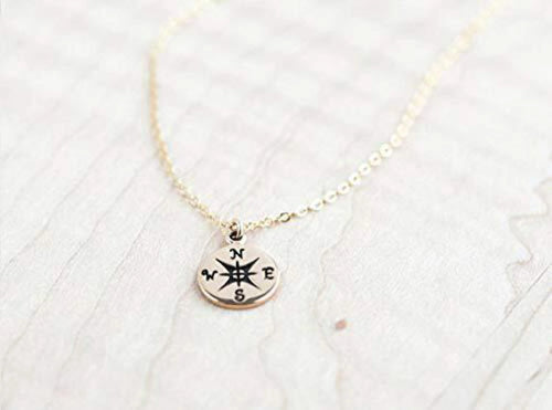 1/2 Inch Gold Charm Necklace C3787