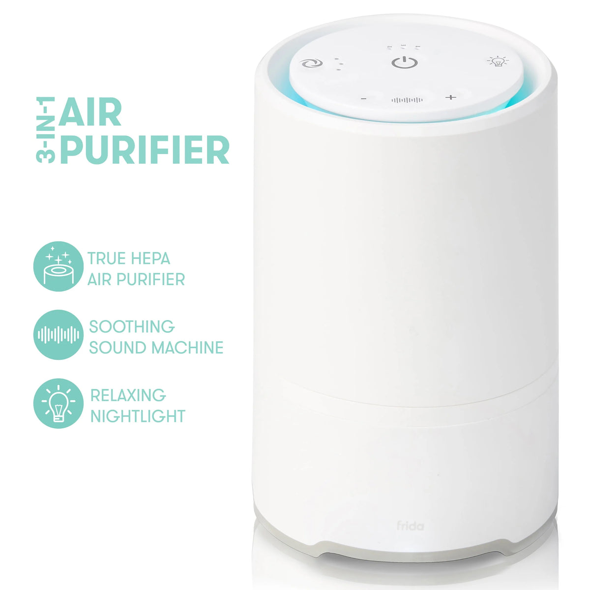 3-in-1 Air Purifier, Sound Machine, and Nightlight C22348
