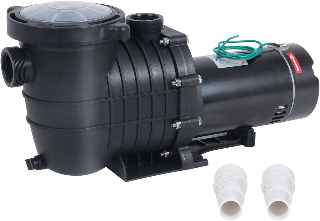 2HP Dual Volt Pool Pump with Strainer Y31002