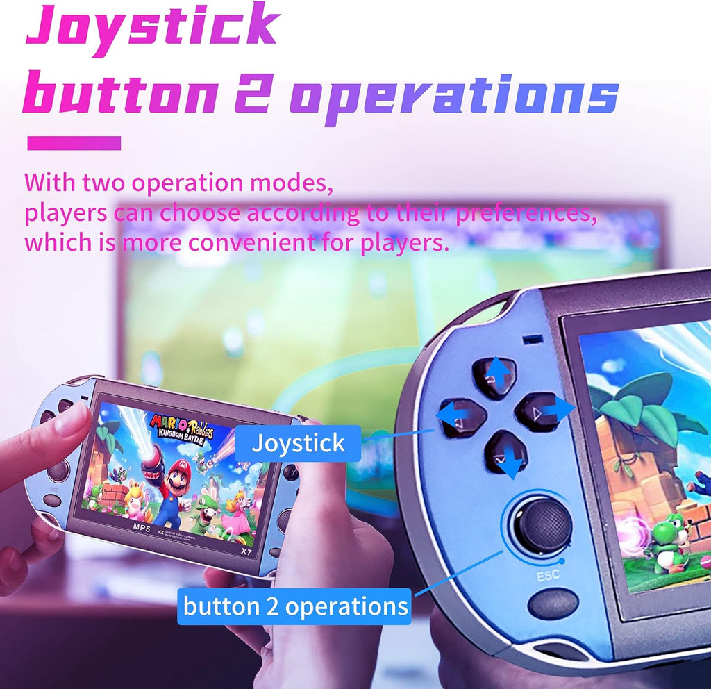 Handheld Game Console 4.3 Inch Screen 8G N669305