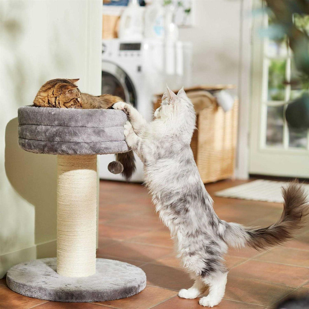 24.8-in Heavy Duty Faux Fur Cat Tree R8215