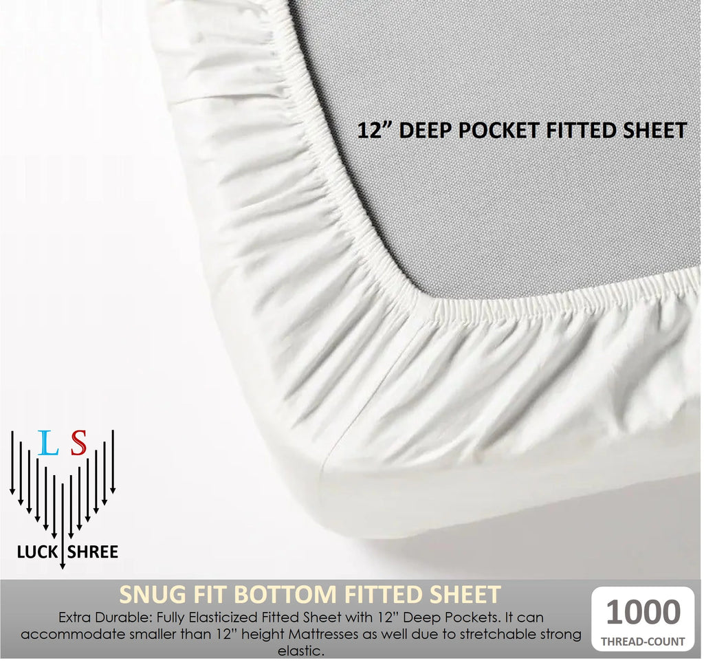 Queen XL Size Organic Cotton Sheet Set X5141