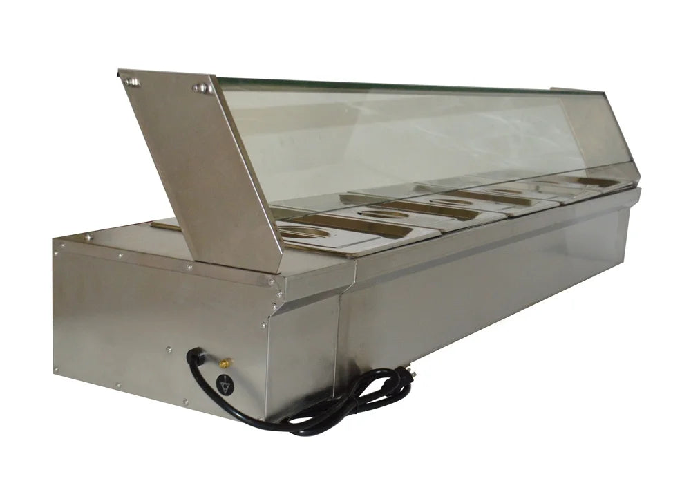 5-Pot Buffet Warmer Steam Table N632