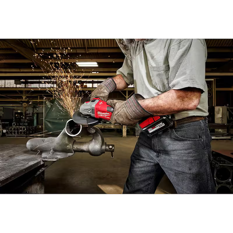 18V Lithium-Ion Brushless Cordless 4-1/2 in./6 in. Grinder Q481796
