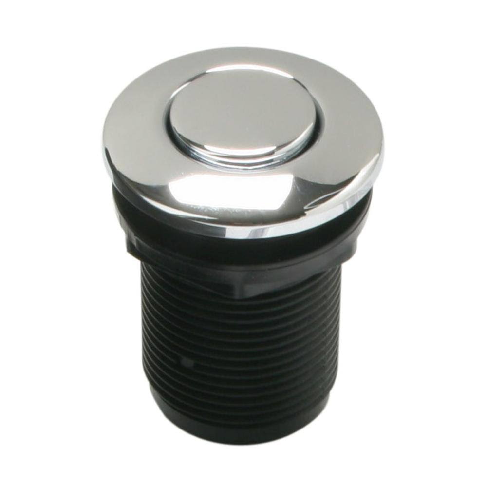 Round Waste Disposer Air Switch Brushed Nickel M3644