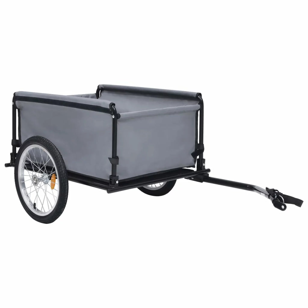 Bike Cargo Trailer with Foldable Drawbar and Removable Cargo Compartment 2 Wheels C7482