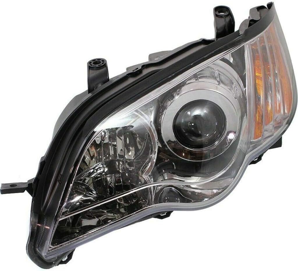 For 2008 2009 Subaru Legacy Outback Headlight Driver and Passenger Side with Bulbs W614